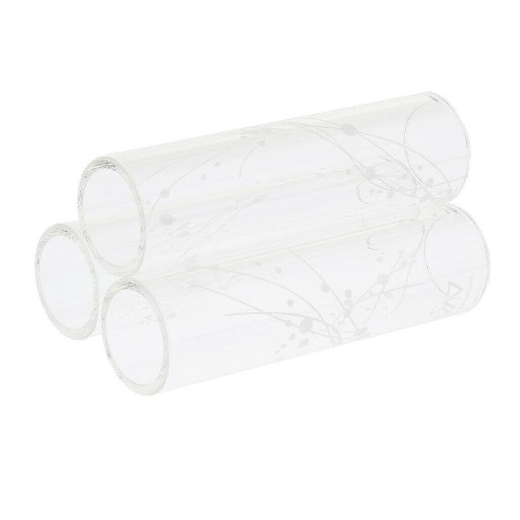 Mini Crystal Shrimp Tube Set for Aquarium Decor Fish Tubes Cave Ornament 3 Tubes