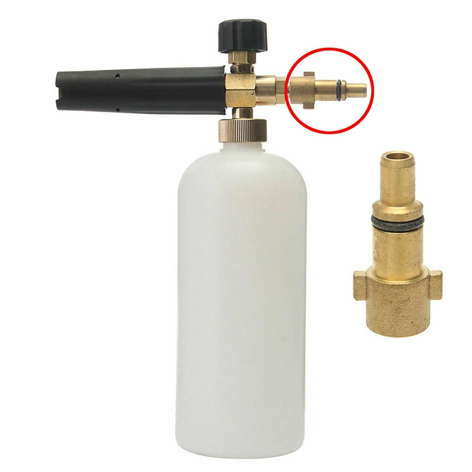1/4'' Pressure Washer Snow Foam Lance Adapter Bayonet Connector Nilfisk Kew Alto