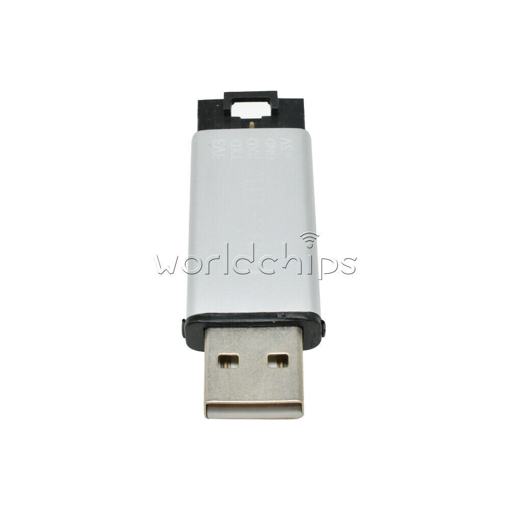 3.3V/5V USB 2.0 to TTL UART 5Pin Converter Module CP2102 STC PRGMR +Metal Case