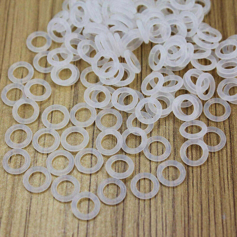 120Pcs White Rubber O-Ring Keycap For Cherry MX Switch keyboard Dampers Tools