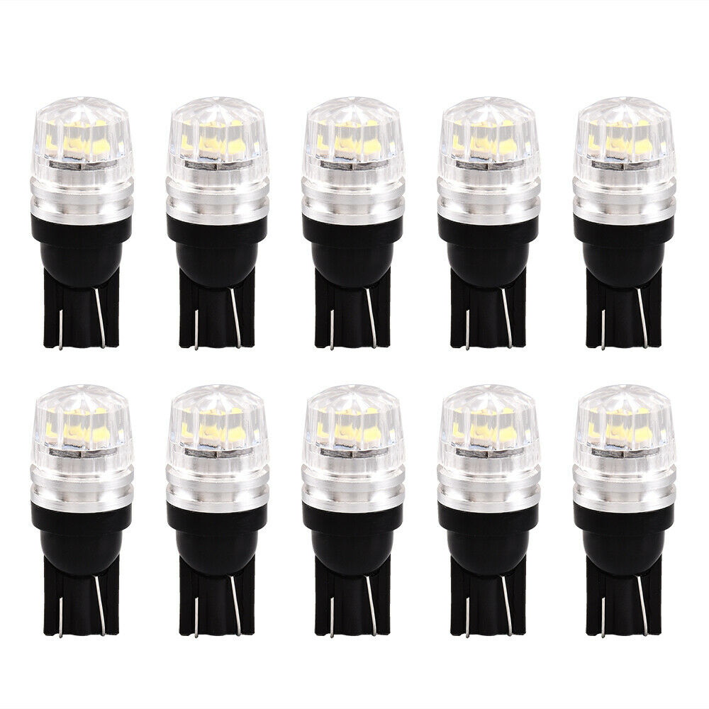 10x T10 W5W 168 194 LED COB Interior Canbus Error Free Car Side Wedge Light Bulb