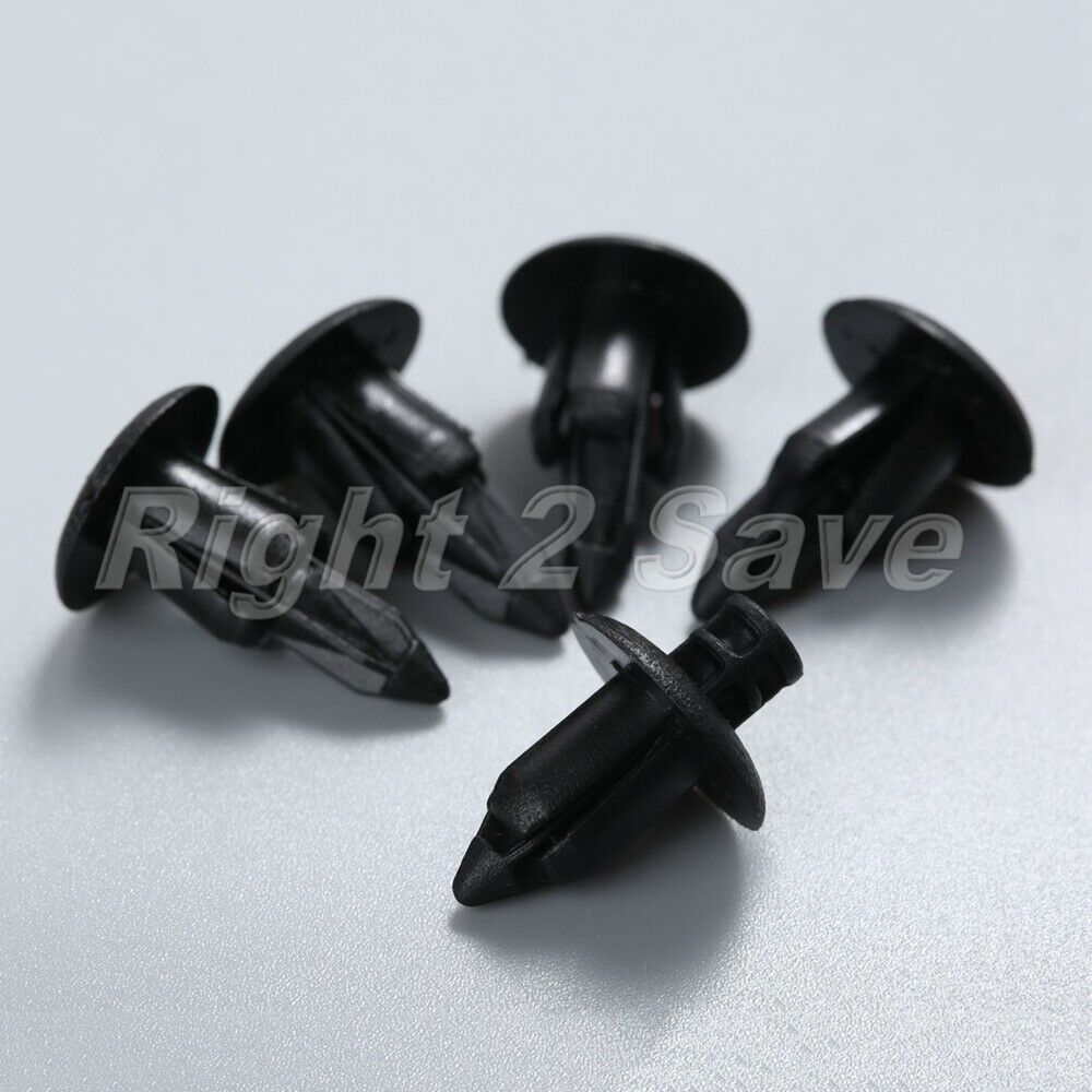 100Pcs Black Motorcycle Fairing Panel Screws Clips Bolts for Kawasaki Roadster