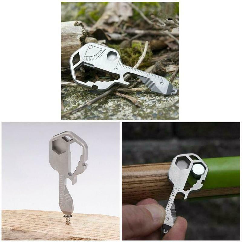 16+Multi-function Key Pocket Size Bottle Opener Pocket Screwdriver Equipment Kit