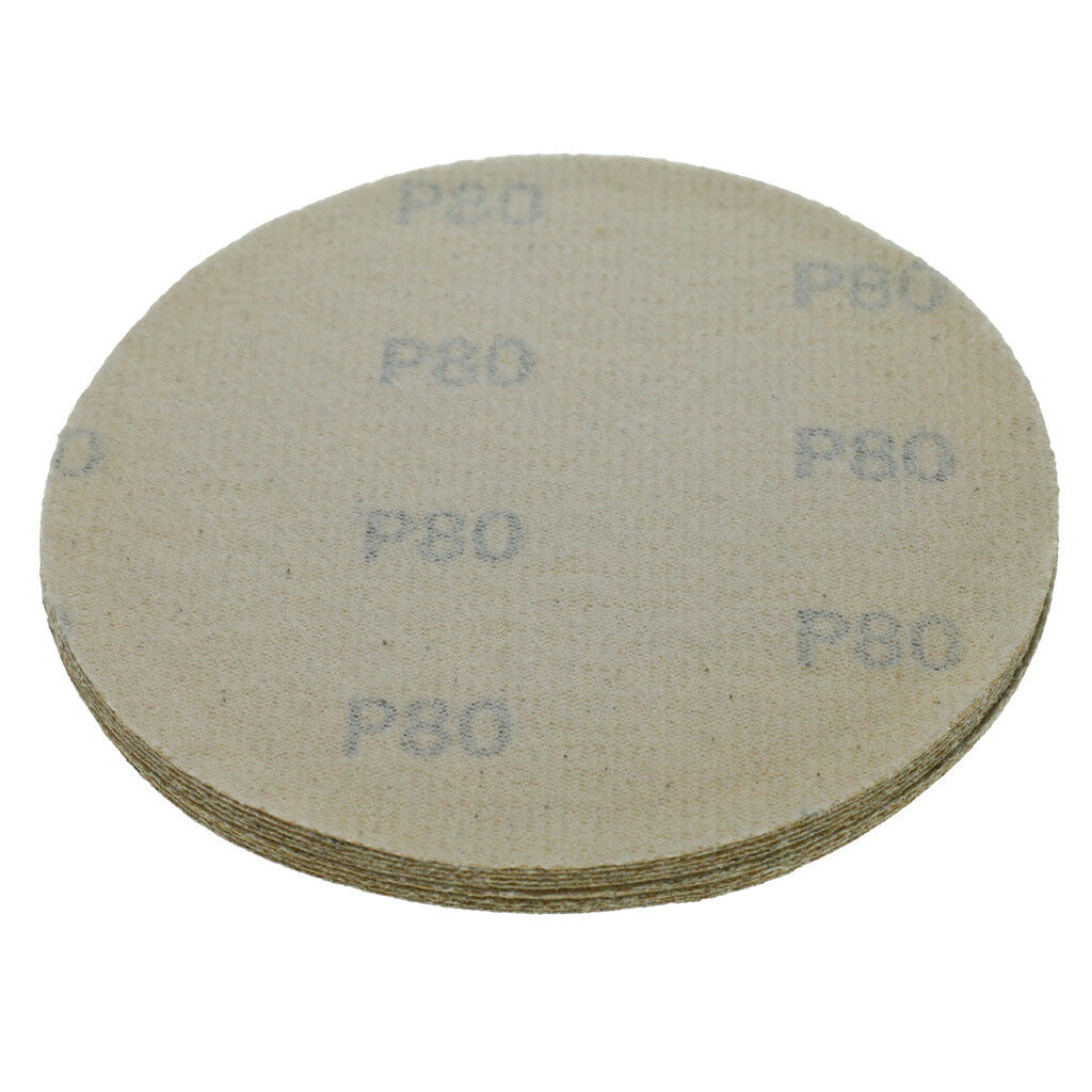 Flocking Sandpaper Sand Paper Sheet Disc Wheel Wood Working Polish Tool 80#