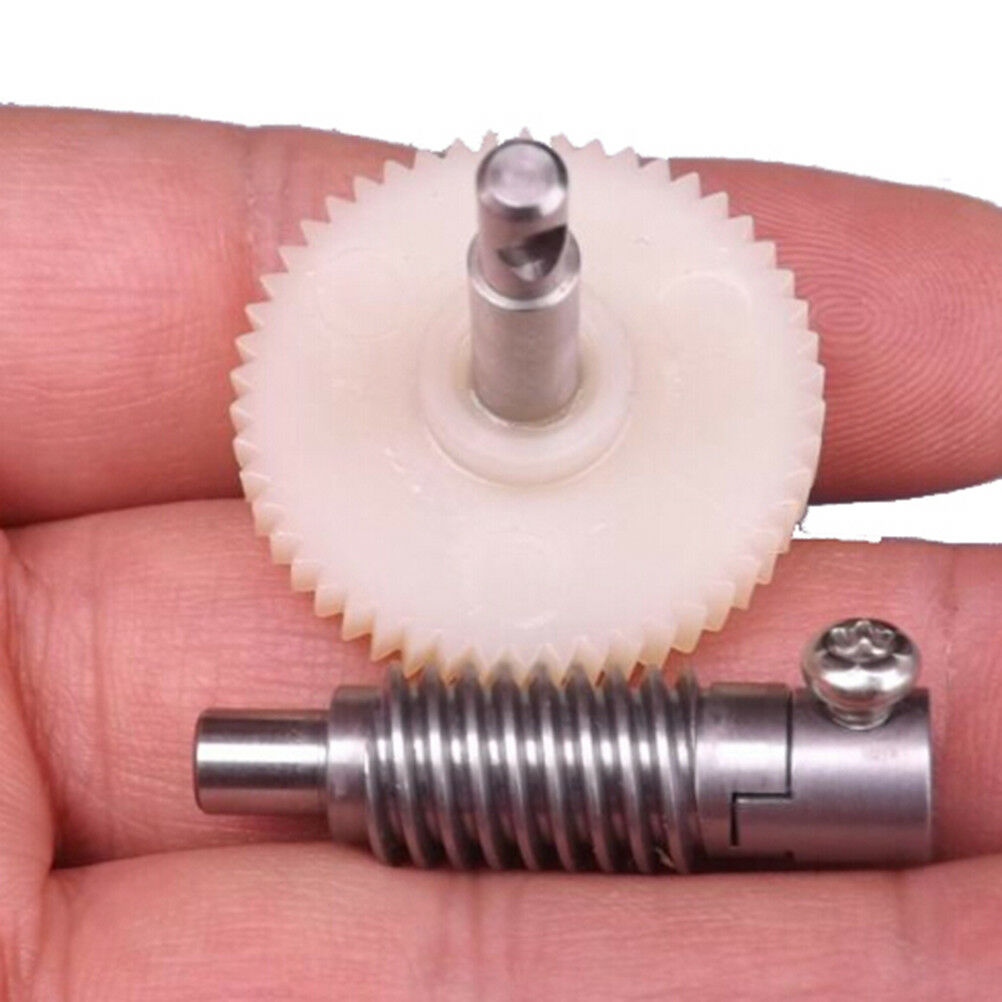 Metal worm wheel reduction gear set plastic gear reducer kit for diy acce.l8