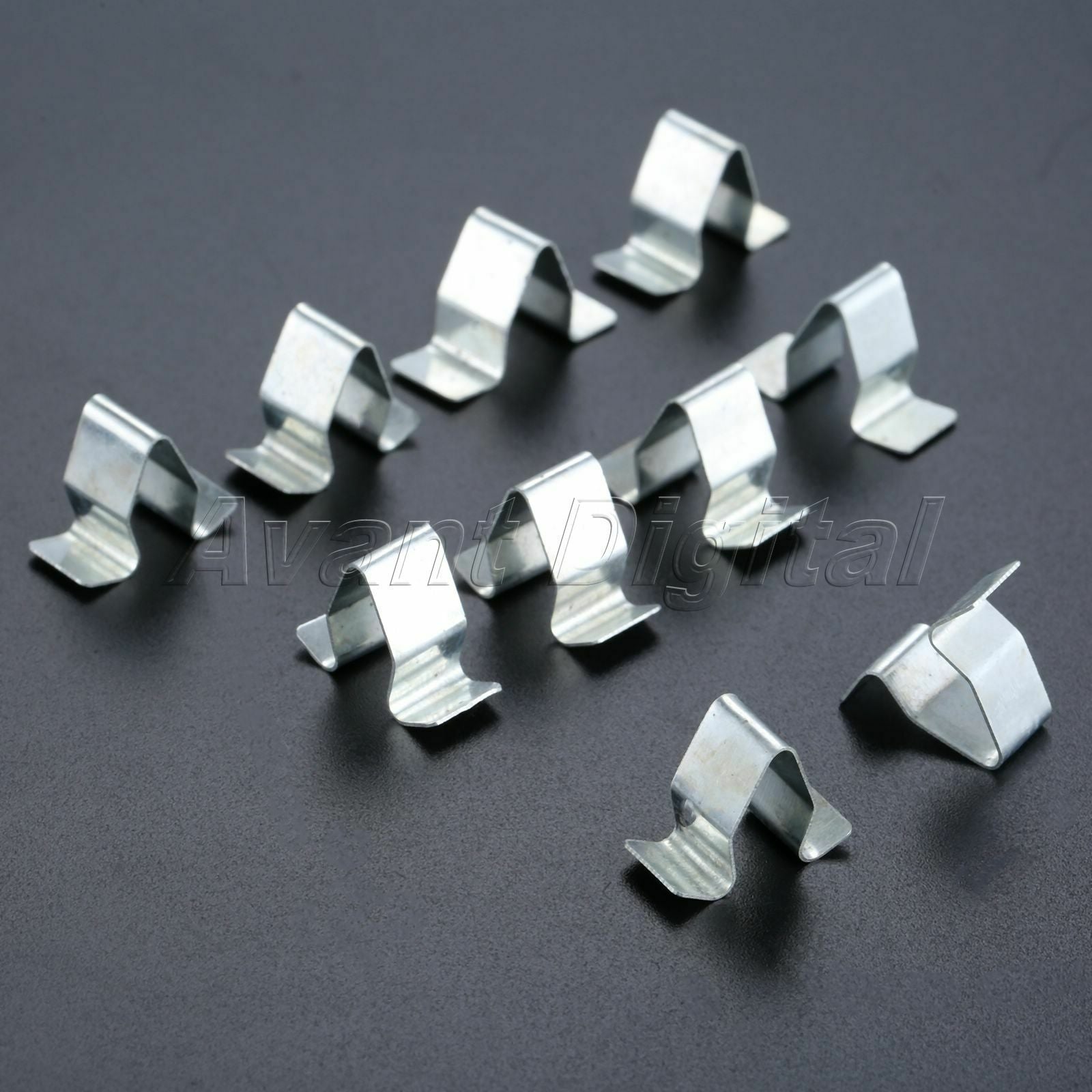 10x metal trim panel lining clips 14mm Small type For  metal trim panel lining