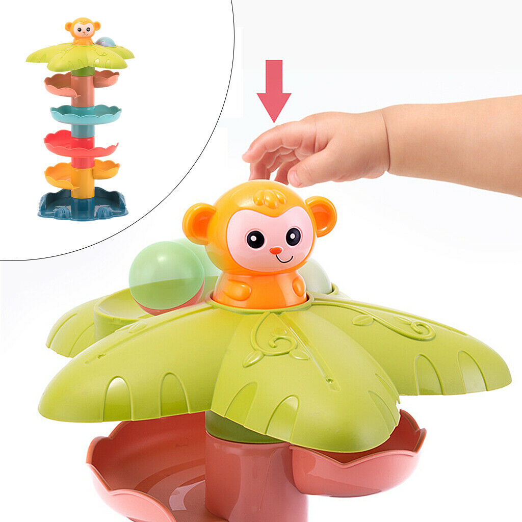 Plastic 6-tier Baby Educational Toys for Kids Cultivate Kids' Motor Skill