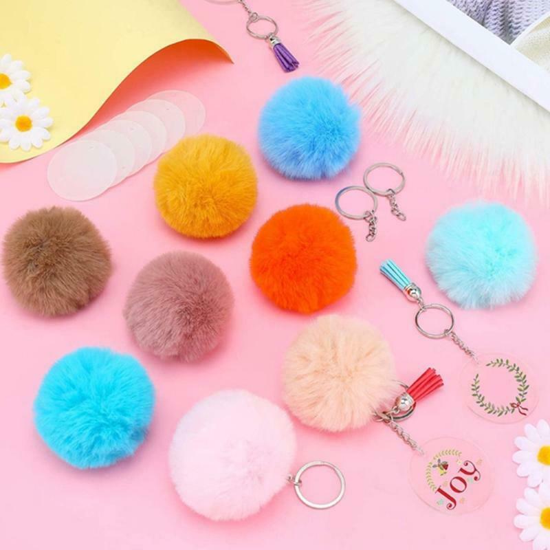Acrylic Keychain Blanks Bulk Acrylic Ornament Blanks for Vinyl Valentine's Day