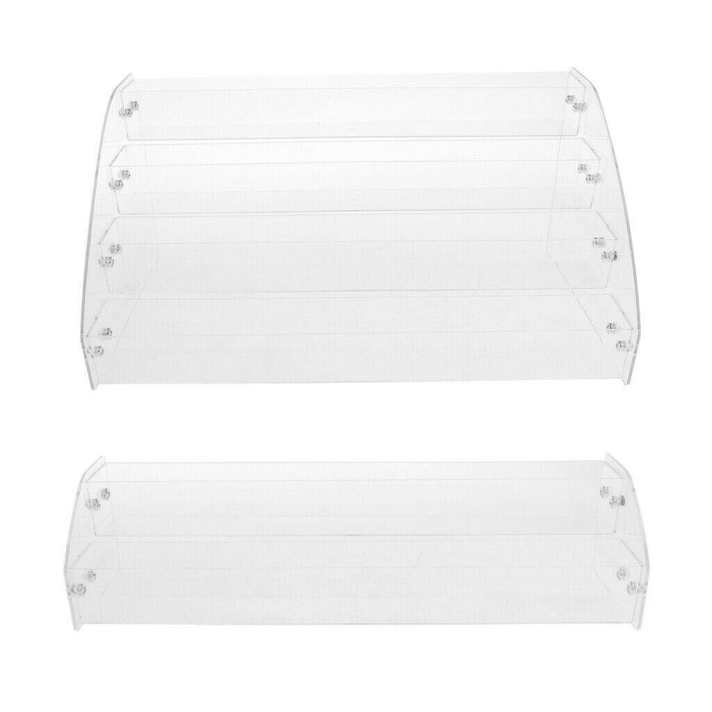 Pack of 2, Convenient Acrylic Sunglasses Organizer Makeup Cosmetic Samples