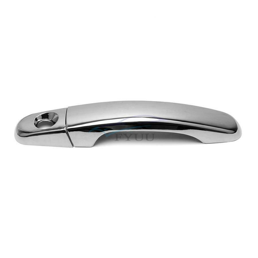 8× Weatherproof Side Door Handle Cover Trim For Chevy Tahoe Suburban Yukon 15-18