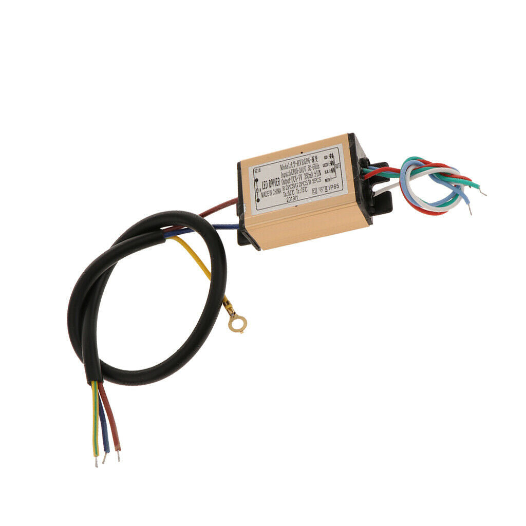 AC85-265V 6W 300MA RGB Walls LED Buried Light Drive Power Supply