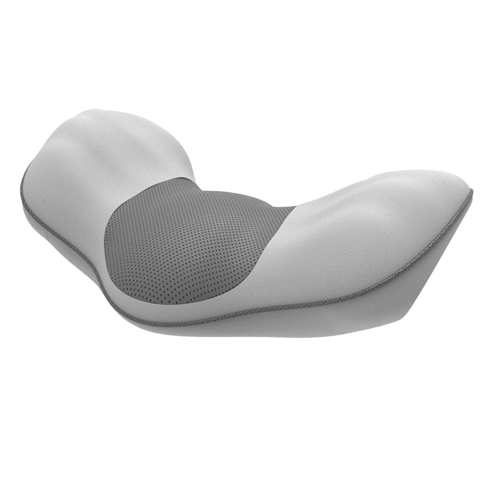 USB Rechargeable Electric Neck Massager Pillow Back Deep Kneading Cushion