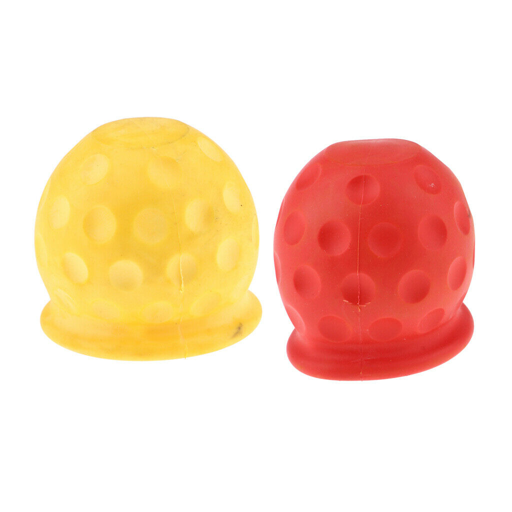 2 Pcs Auto Tow Bar Ball Top   Towbar Cover