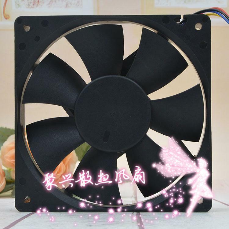 For 1pcs AVC DA12025B12L 12CM 12025 12V 0.30A Fan