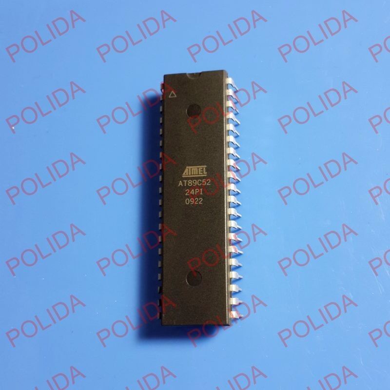 1PCS IC ATMEL DIP-40 AT89C52-24PI
