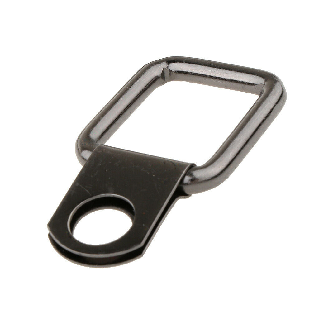 12pcs Small Steel D-Ring Tie Downs for Case Truck Cargo Trailer RV Anchor