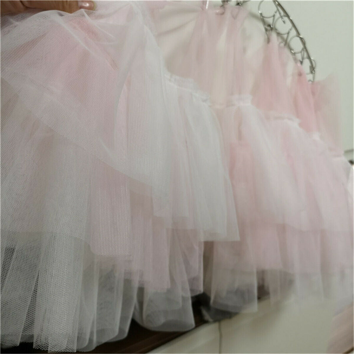 50CM Multi Layer Lace Trim Ribbon Skirt Wedding Dress Garment Sewing DIY Craft