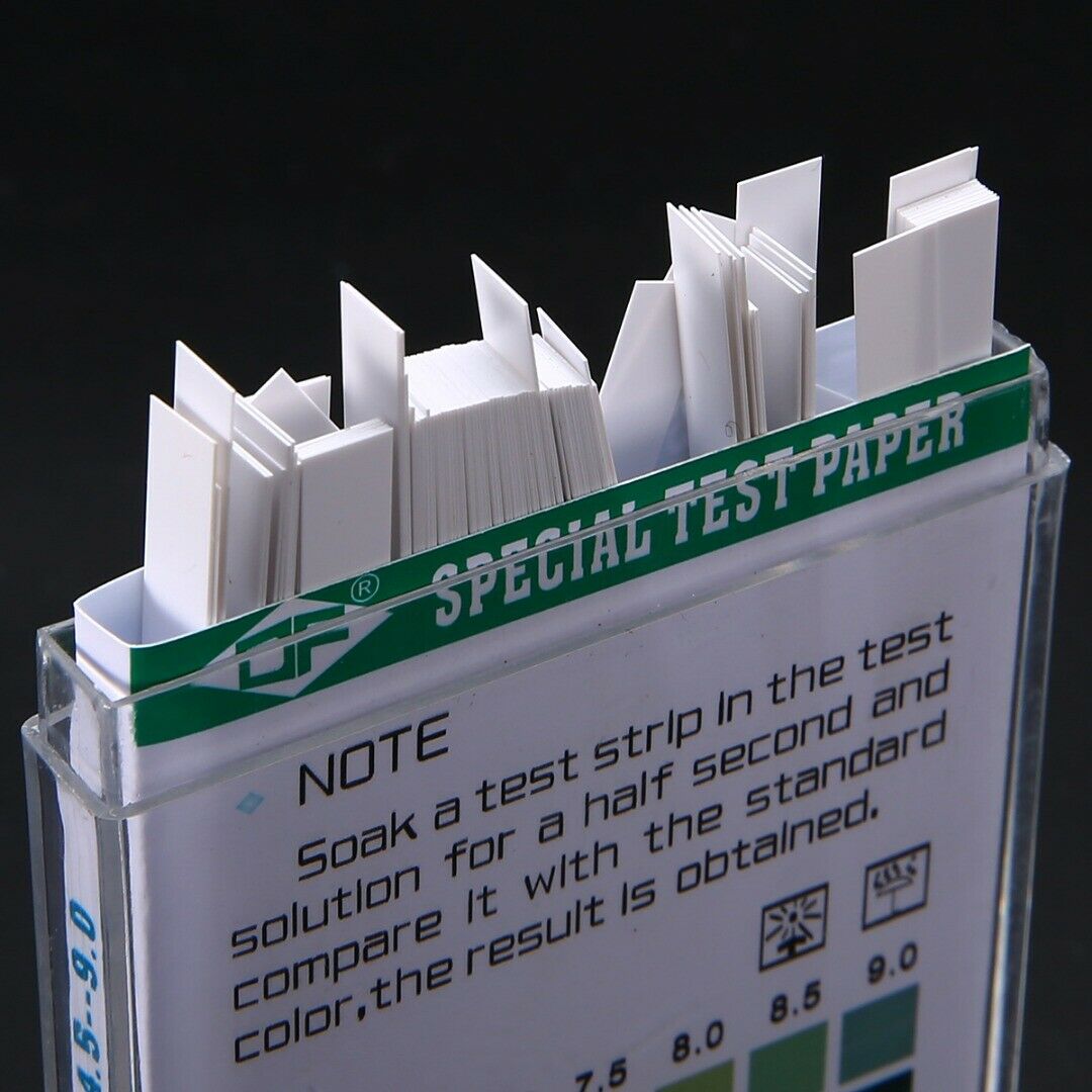 100 Strip PH 4.5-9 Indicator StripsPaper Litmus Tester Laboratory Urine & Saliva