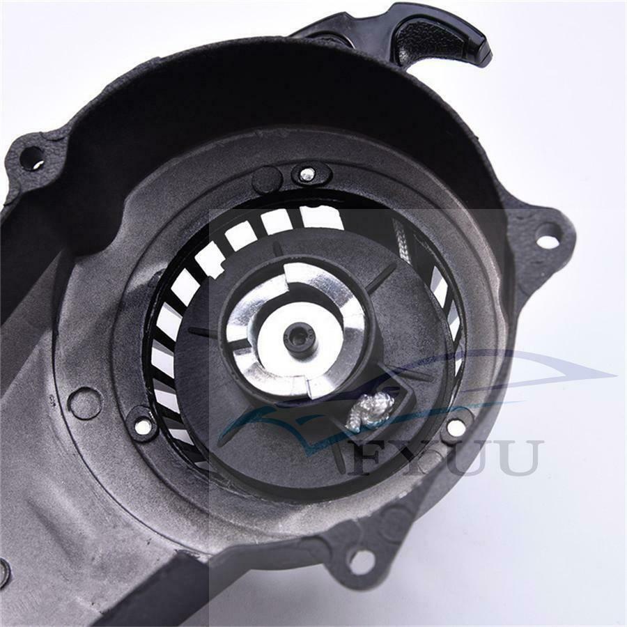 Alloy Pull Start Recoil Starter For 47cc 49cc Pocket Bike Kid Quad ATV Dirt Bike