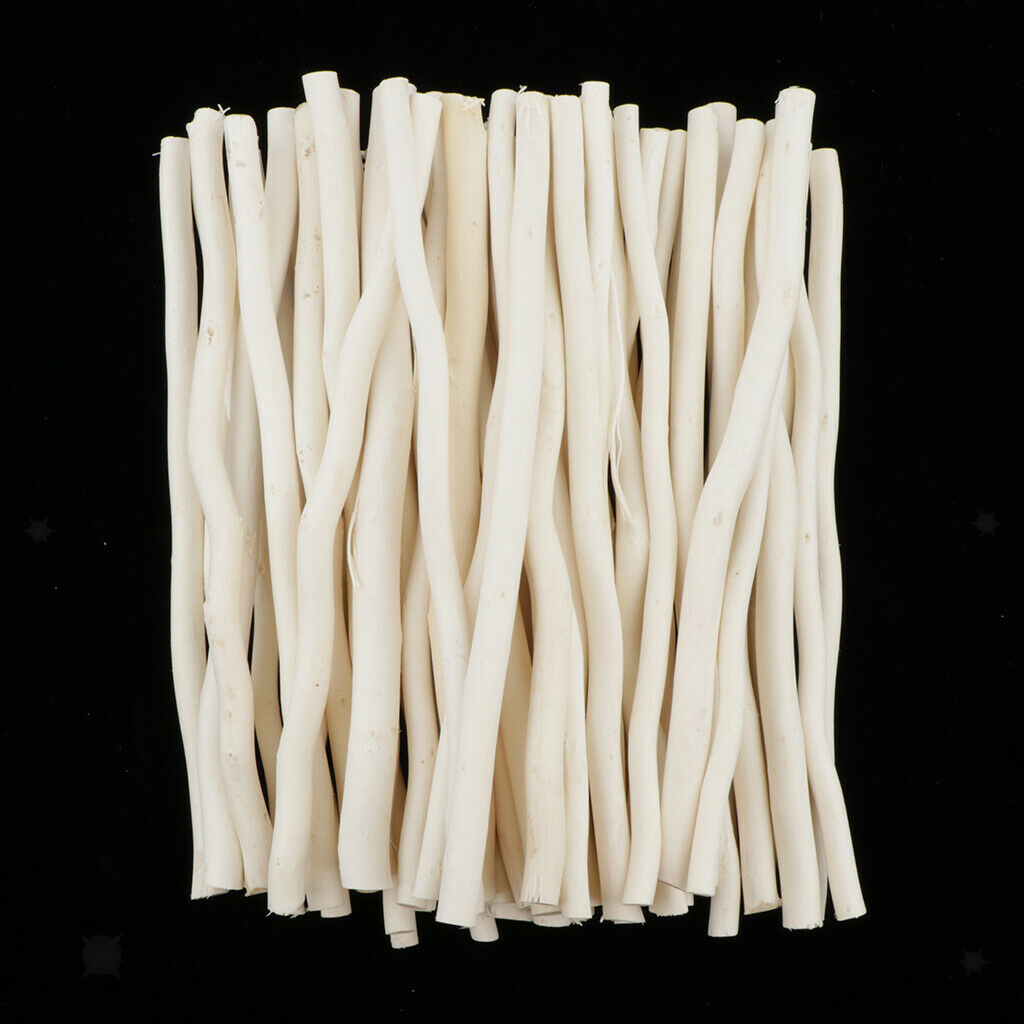 50pcs Natural Tree Branch Twig Rustic Home Embellishments Wood Sticks Rod