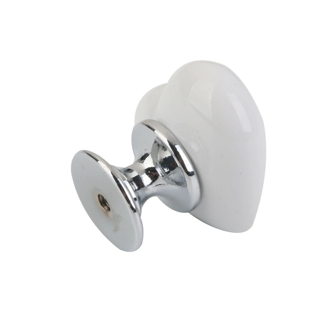 1 lot Knobs Pull Handle Furniture Parts Knobs Door Handles Replacement White