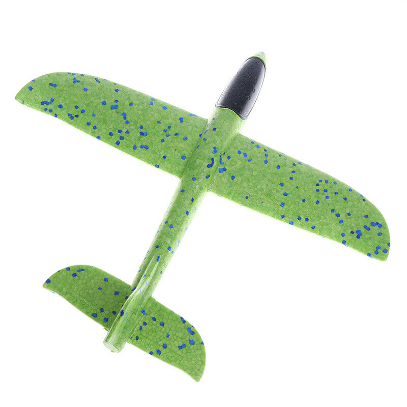 35CM Foam Hand Throw Airplane Rubber Band Ejection Outdoor Launch Glider .l8