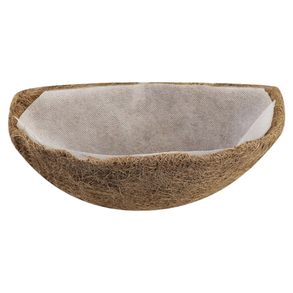 Round Coco Coir Liners Replacement for Flowerpot Vegetables Garden Planting