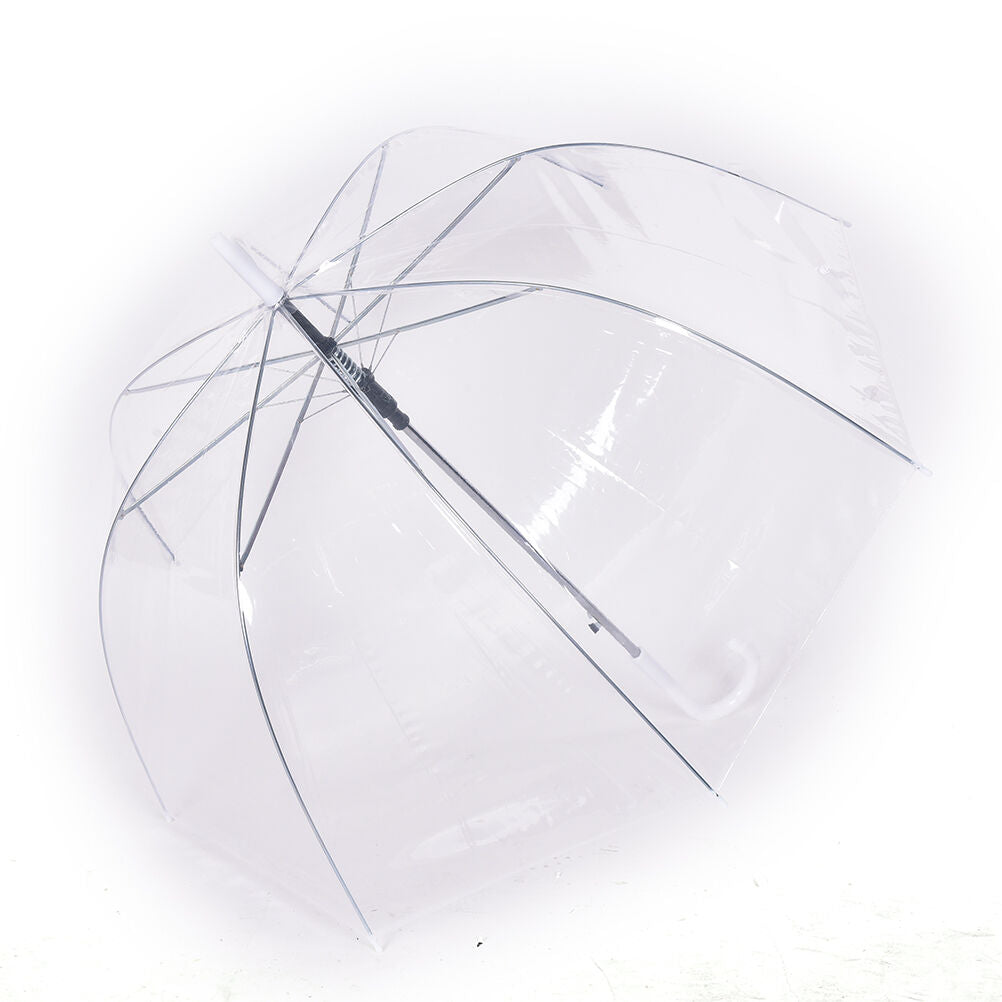 1x Willow Tree Birdcage Clear Translucent Dome Umbrella WeddingLAUS
