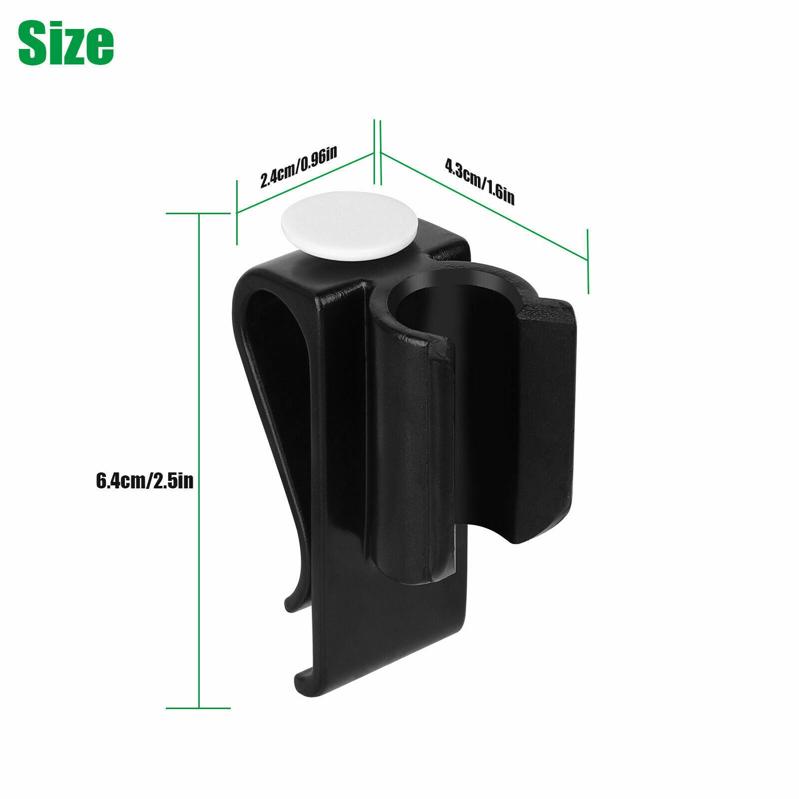 14x Plastic Golf Club Organizer Clip Putter Bag Holder Iron Driver Protector Set