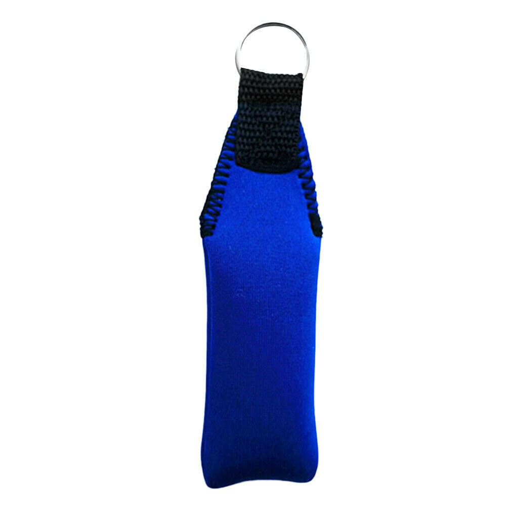 2Pc Lightweight Portable Neoprene Floating Keyring Backpack Chain Key Holder