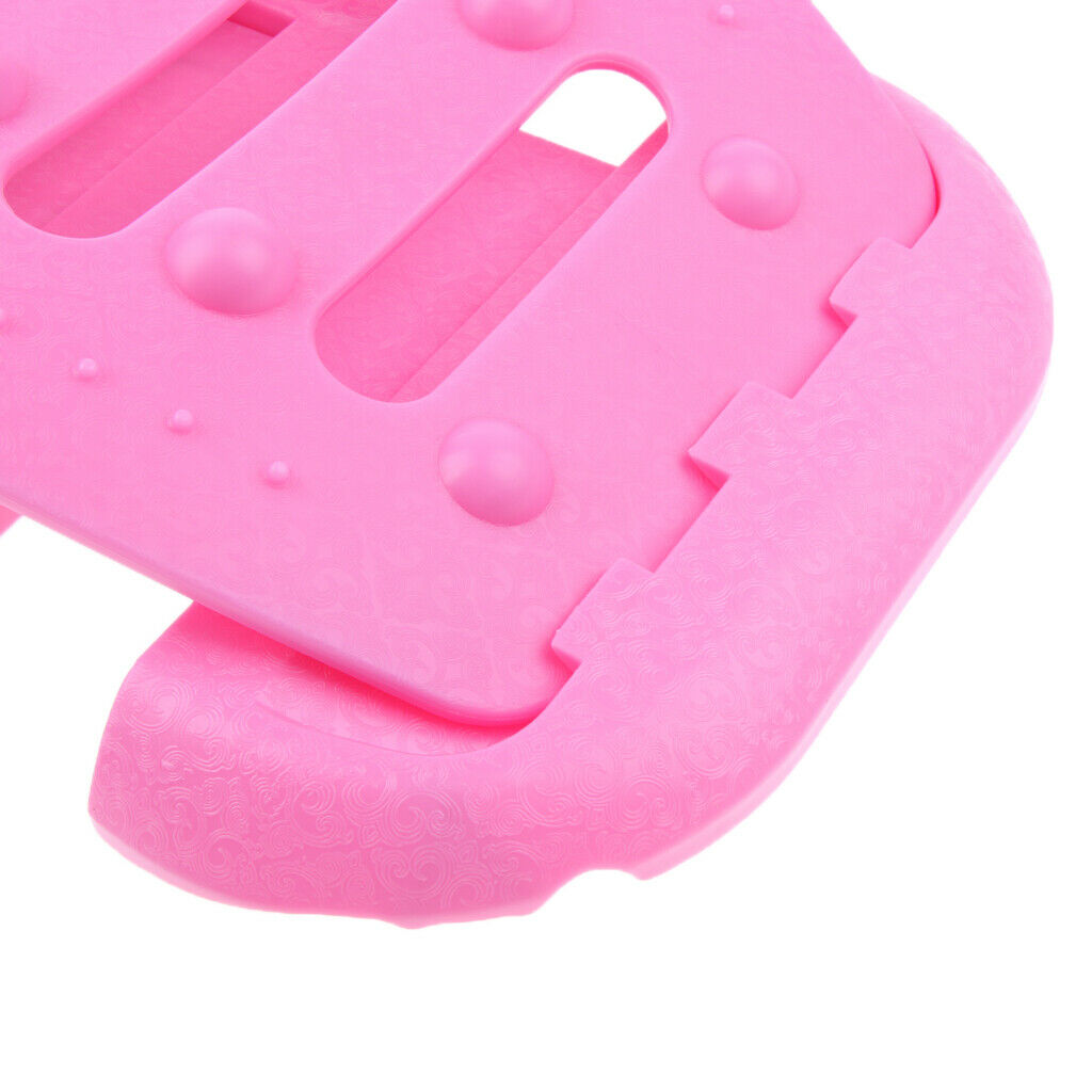 Back Stretcher Lumbar Stretching Device Lower Support Pain Relief Massager Pink
