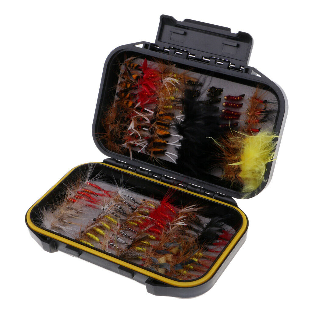 100 pieces multicolored fish hook bait for perch pikeperch fishing,