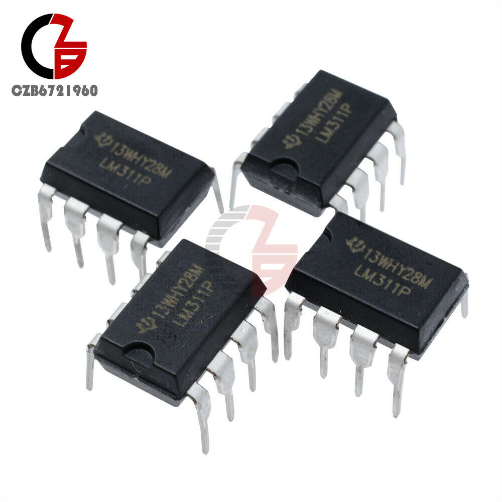 [10Pcs] LM311 LM311P IC DIFF COMP w/ STROBE DIP-8