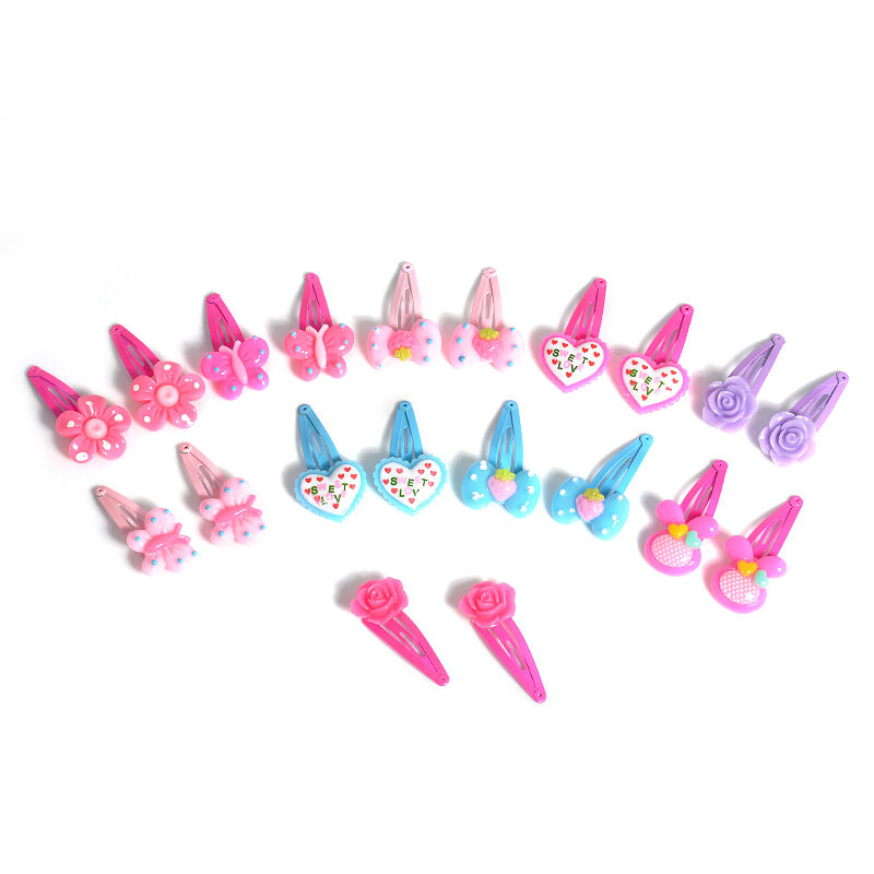 Wholesale 20pcs Mixed Cartoon Styles Baby Kids Girls HairPin Hair Clips Headwear