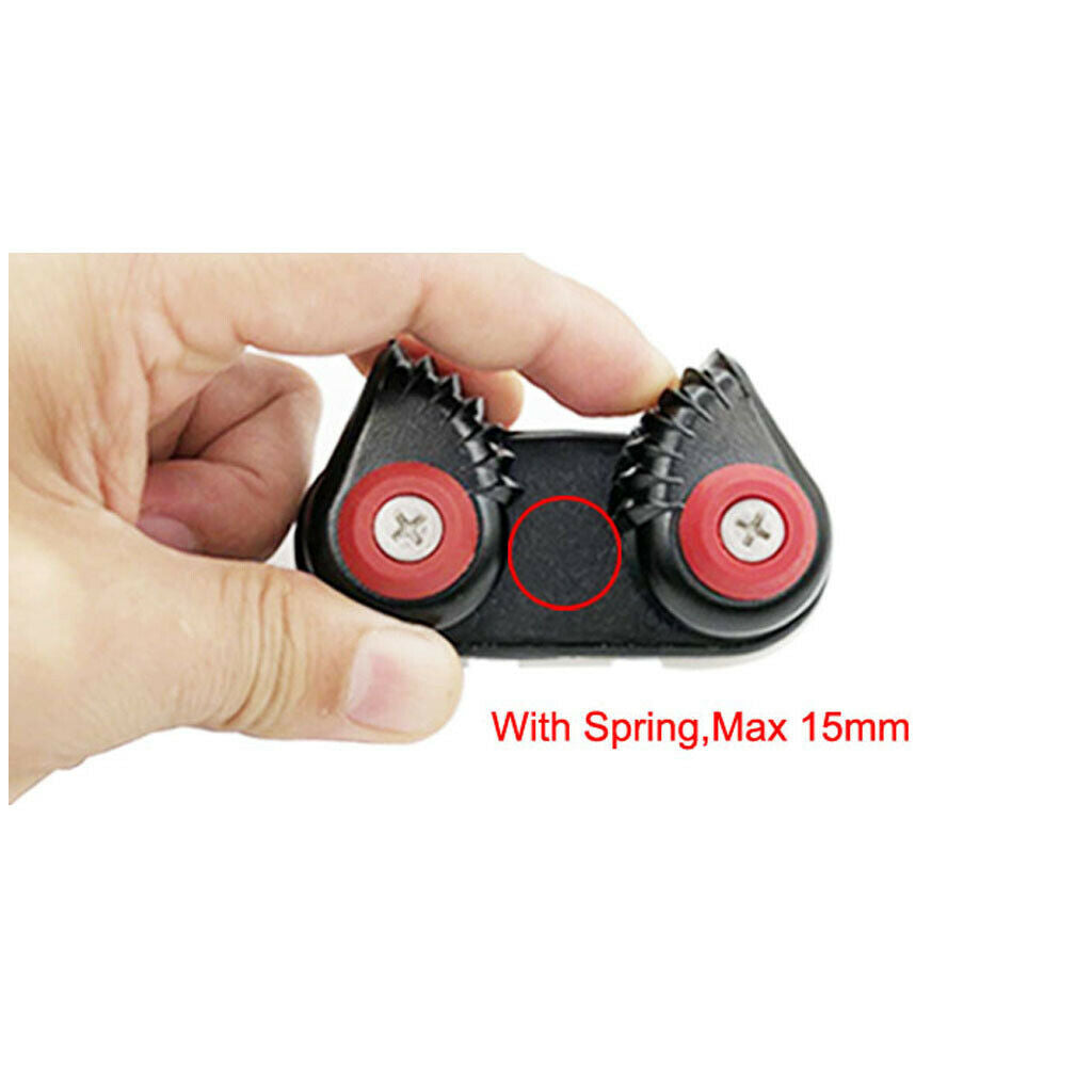 Portable Boat Cam Cleats, Aluminium Fast Entry Kayak Sailing Sailboat Ball