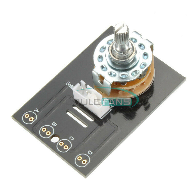 Audio Switching Board 4 Select 1 Audio Input signal Selector Relay Board DIY Kit