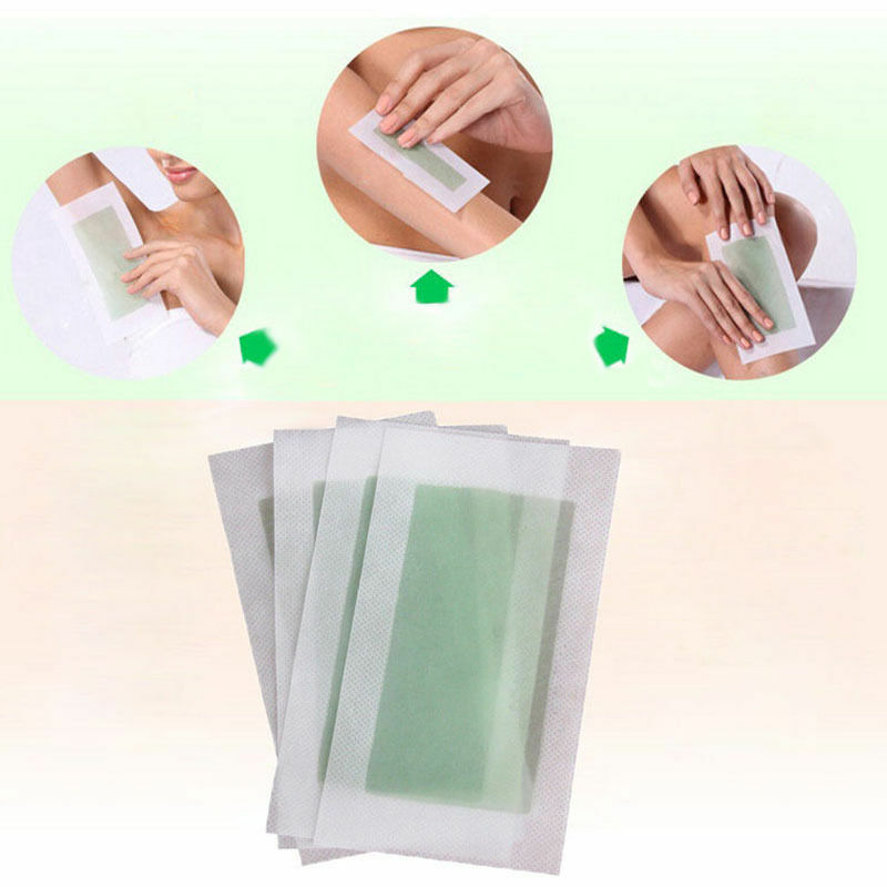 Pro 10Sides  Body Leg Hair Removal Depilatory Wax Strips Papers Waxing Nonwoven