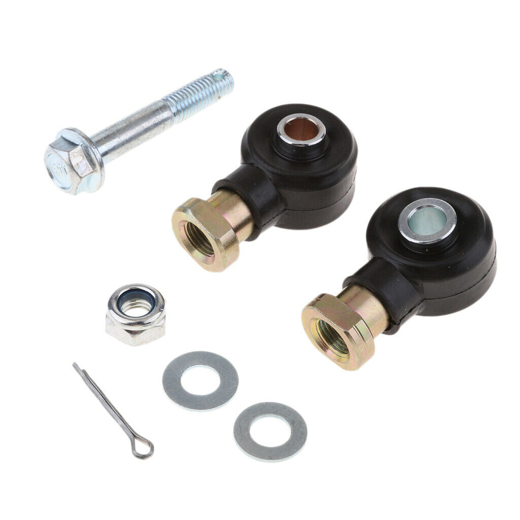 2pcs Steering Inner Outer Tie Rod Ends Assemblies for Polaris