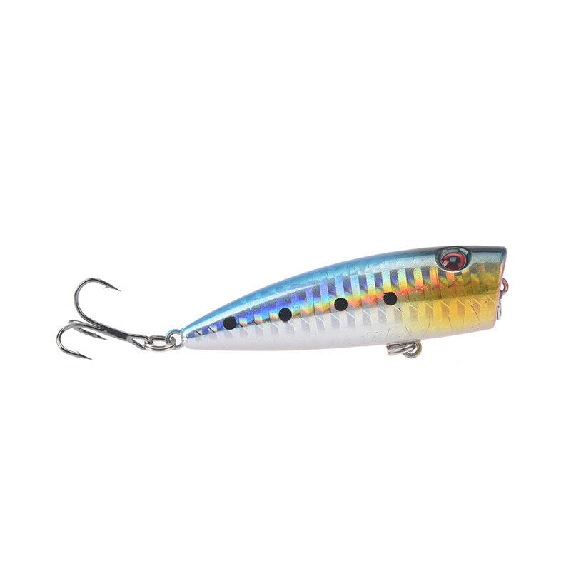 6.5cm 10g fishing lure hard bait artificial popper crankbait wobbler bait .l8