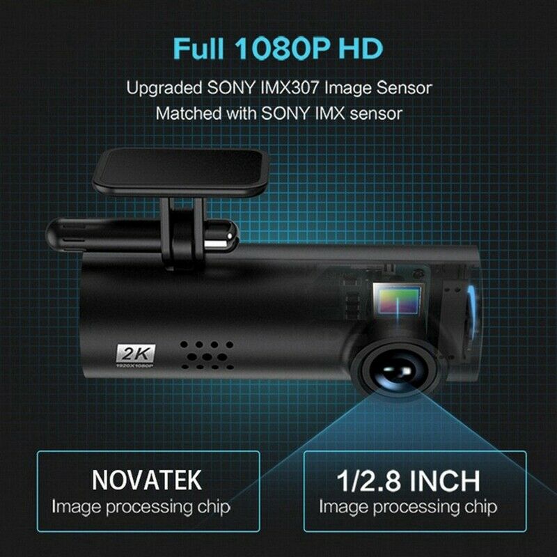 2X(CAR DVR Full  1080P Dash Cam with WIFI Car Camera Recorder 24H Parking MB7Z1)