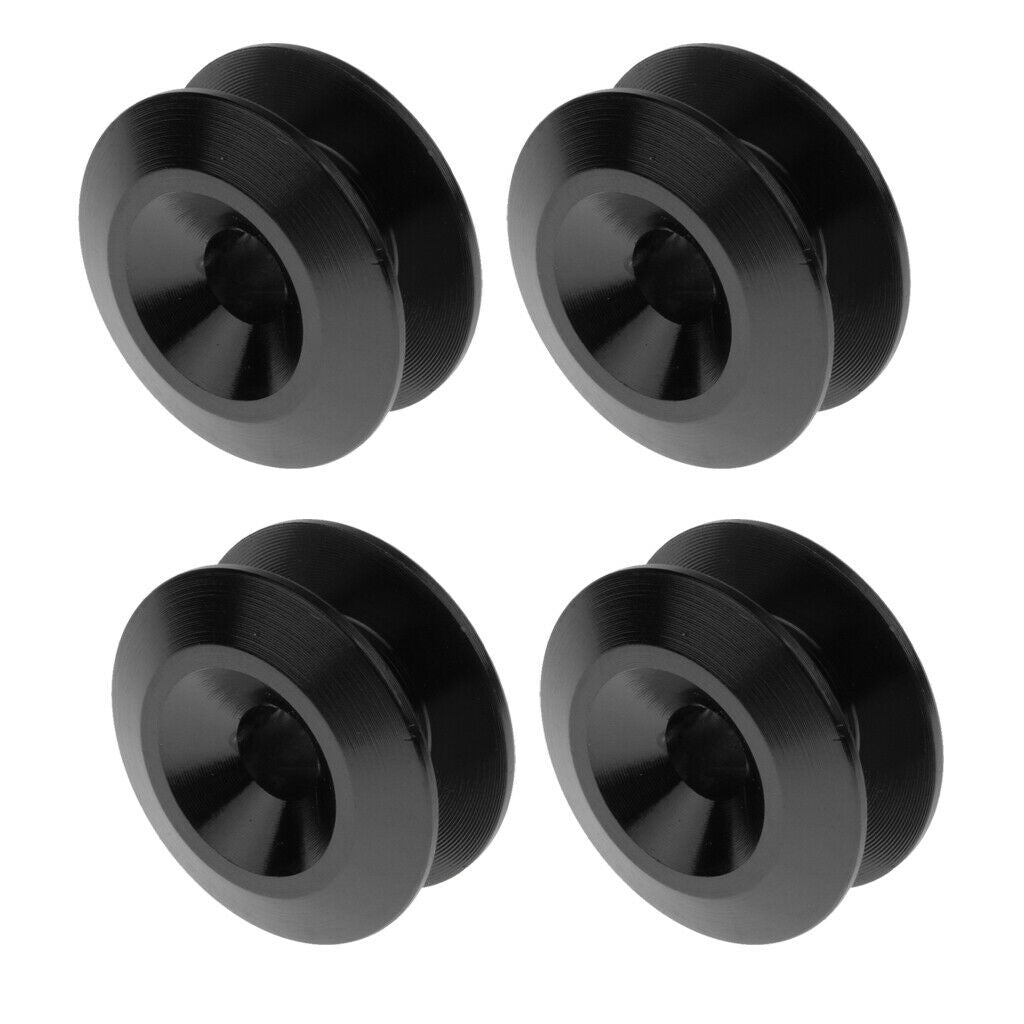 8pcs Quick Release Fastener Fixed Button Kit for Car Vehicles (Red + Black)