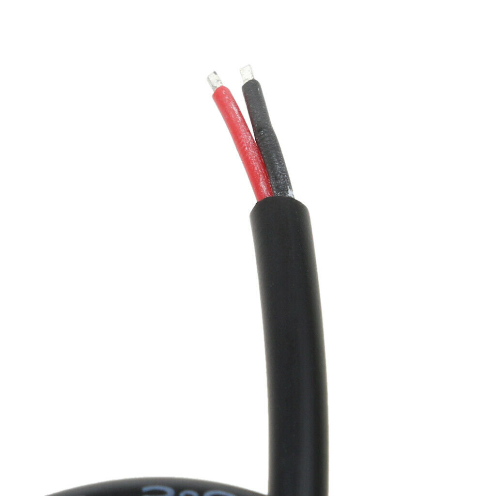 2x DC 12V to 5V Mini USB Wire Cable Car Charger for Camera Recorder DVR 1m
