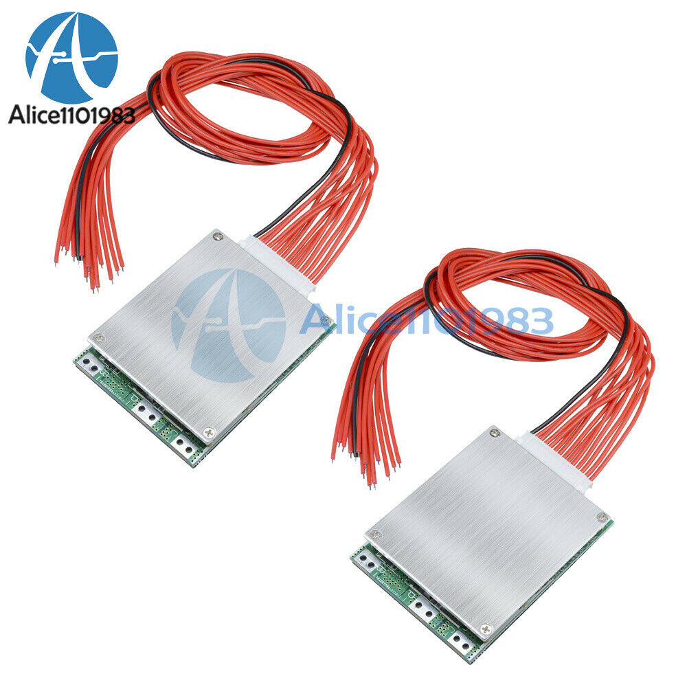 2PCS 13S 48V 35A Li-ion Lipolymer Battery Protection Board BMS PCB Balance