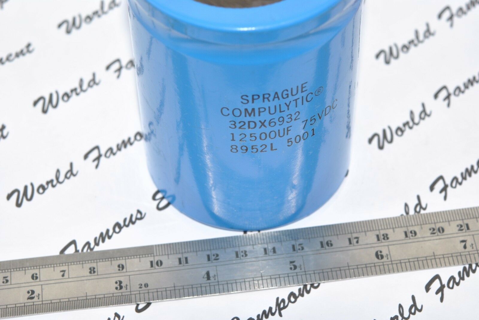1pcs-SPRAGUE 12500uF 75V 36DX6932 Screw Terminal Aluminum Electrolytic Capacitor