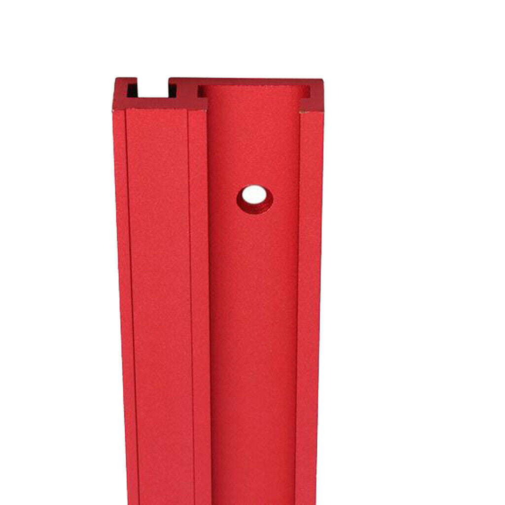 2x 600mm T-Slot T-Track Miter Track 45 Type Woodworking Tool Aluminium Alloy