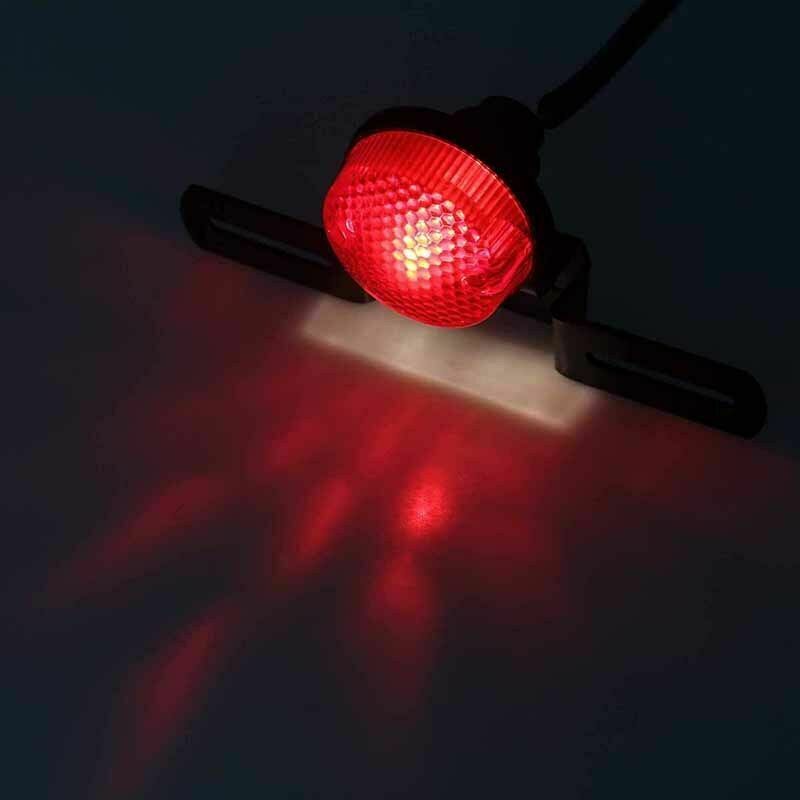 Rear Tail Brake Stop Running Light 12V Universal Fit For Motorcycle Sport Bikes