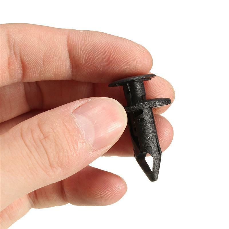 3PCS Car Moulding Trim Pry Tool Pliers+100pc Plastic Push Retainer Fastener Clip