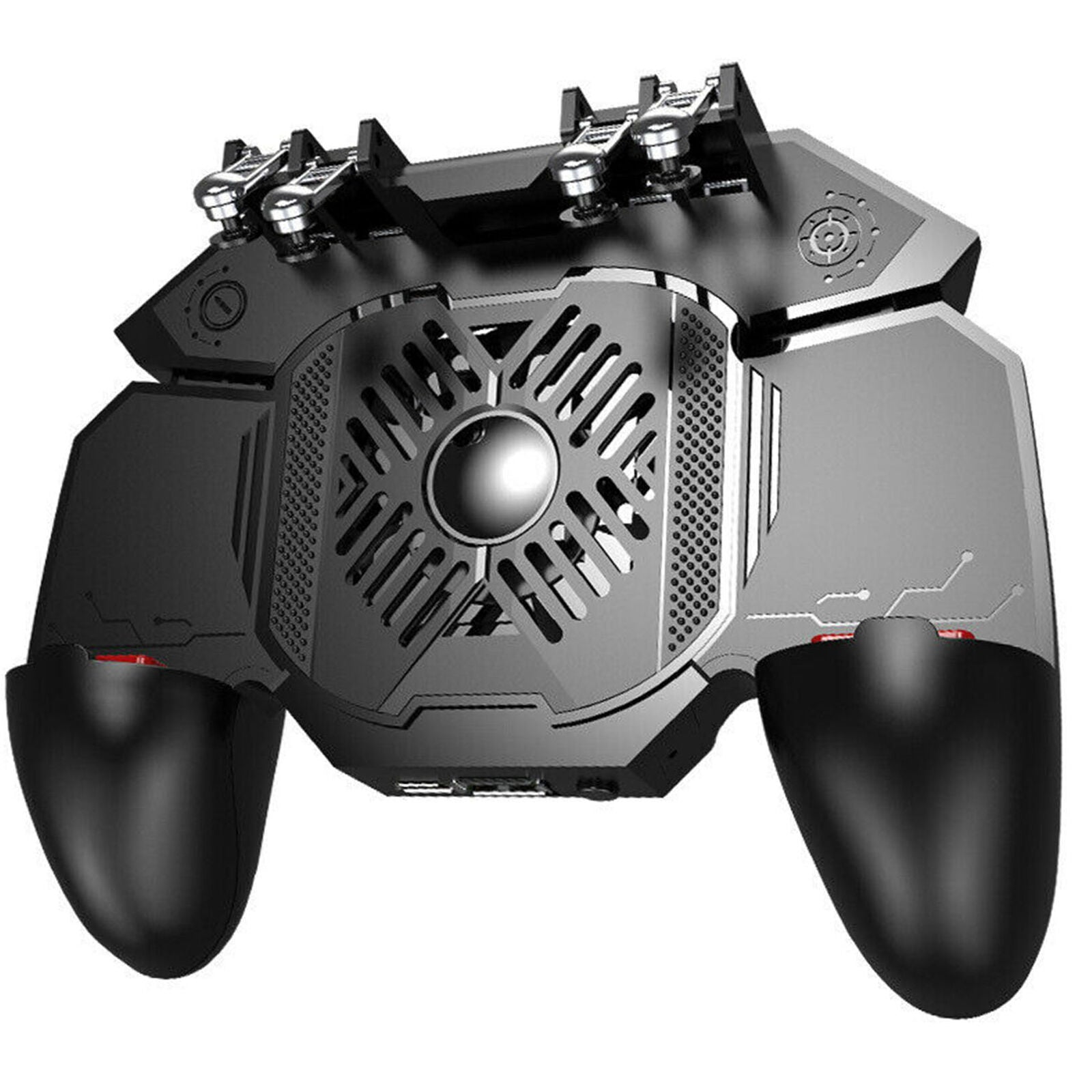 Mobile Phone Trigger Joystick Controller with Cooling Fan Gamepad For PUBG Game