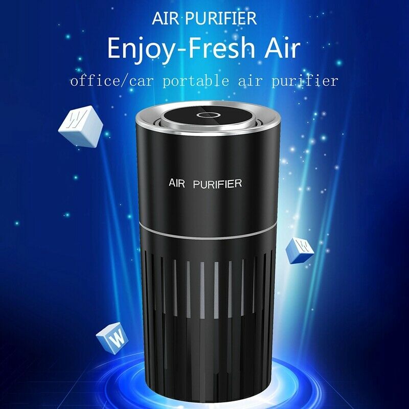 Portable Car Air Purifier UV Light Purifiers Air Purifier Air Cleaner with HEPI8