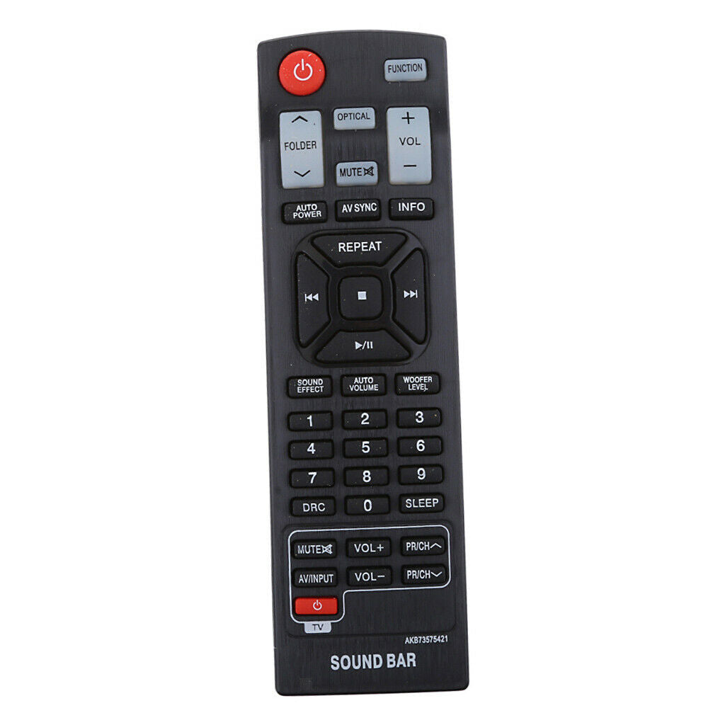 AKB73575421 Remote Control for LG Sound Bars NB3530A, NB3532A, NB4530B, NB4532B,